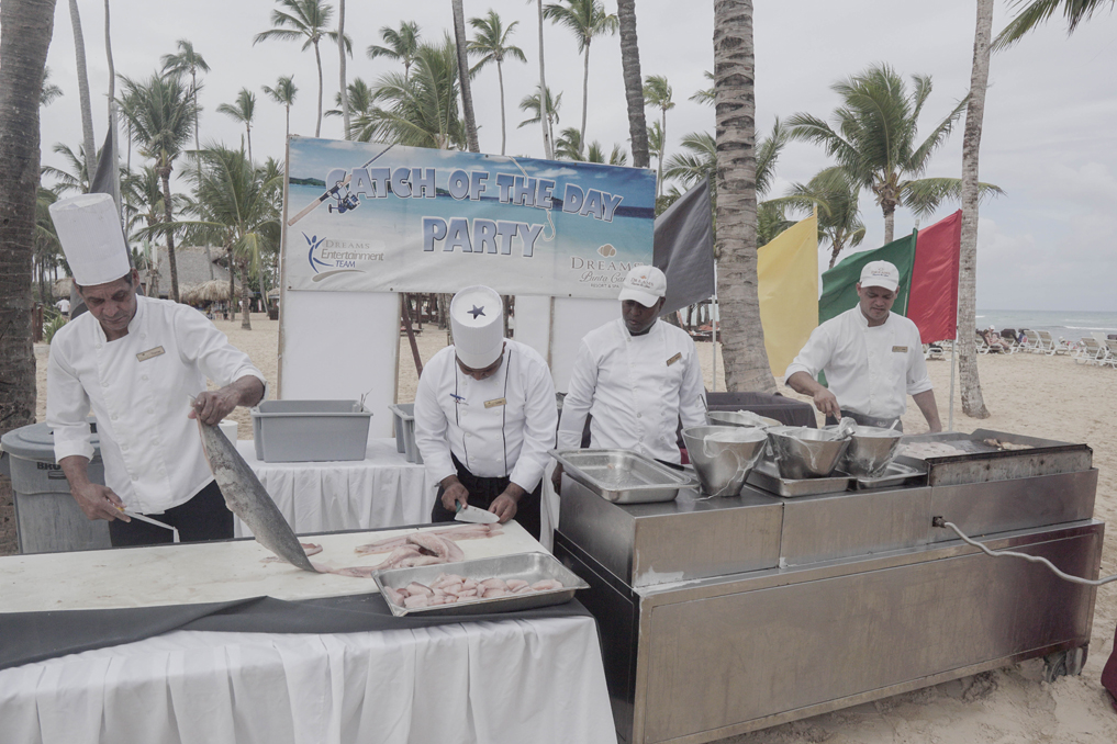 catch of the day party dreams punta cana