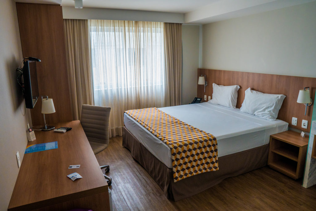 quarto standard queen hotel sleep inn guarulhos