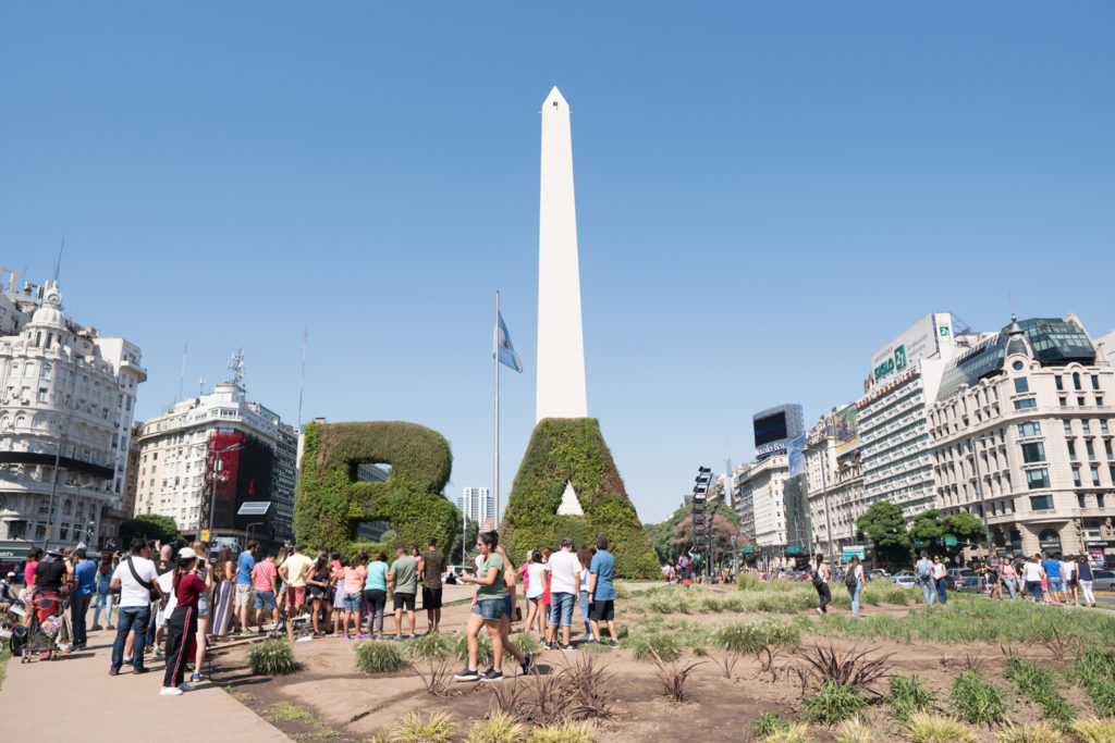 Obelisco roteiro na argentina